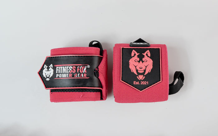Power Wrist Wraps 18” inch ( Pink 😮💨)