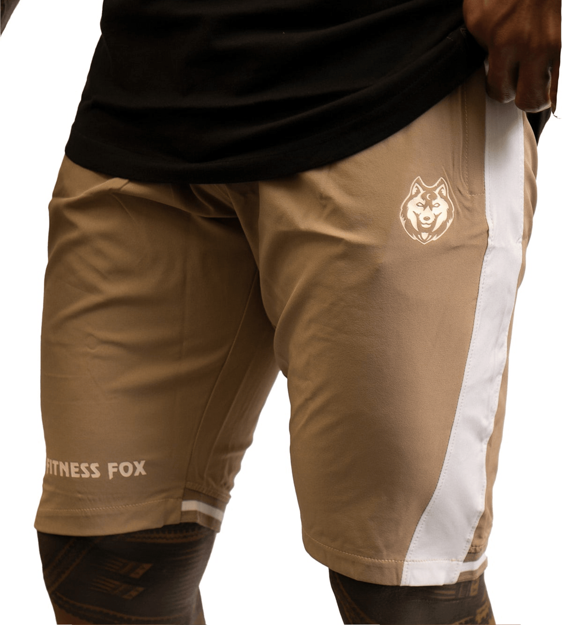 FitnessFox Tan Brown UNISEX Shorts