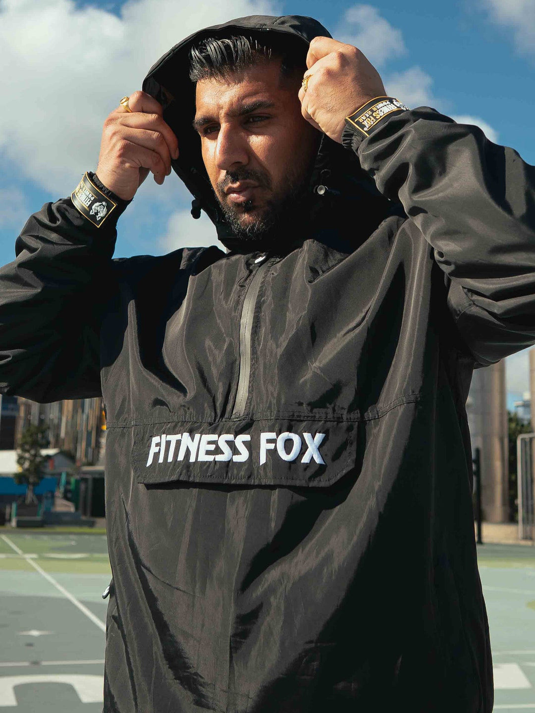 Fitness Fox Sauna Jacket-9th Edition ( Black)
