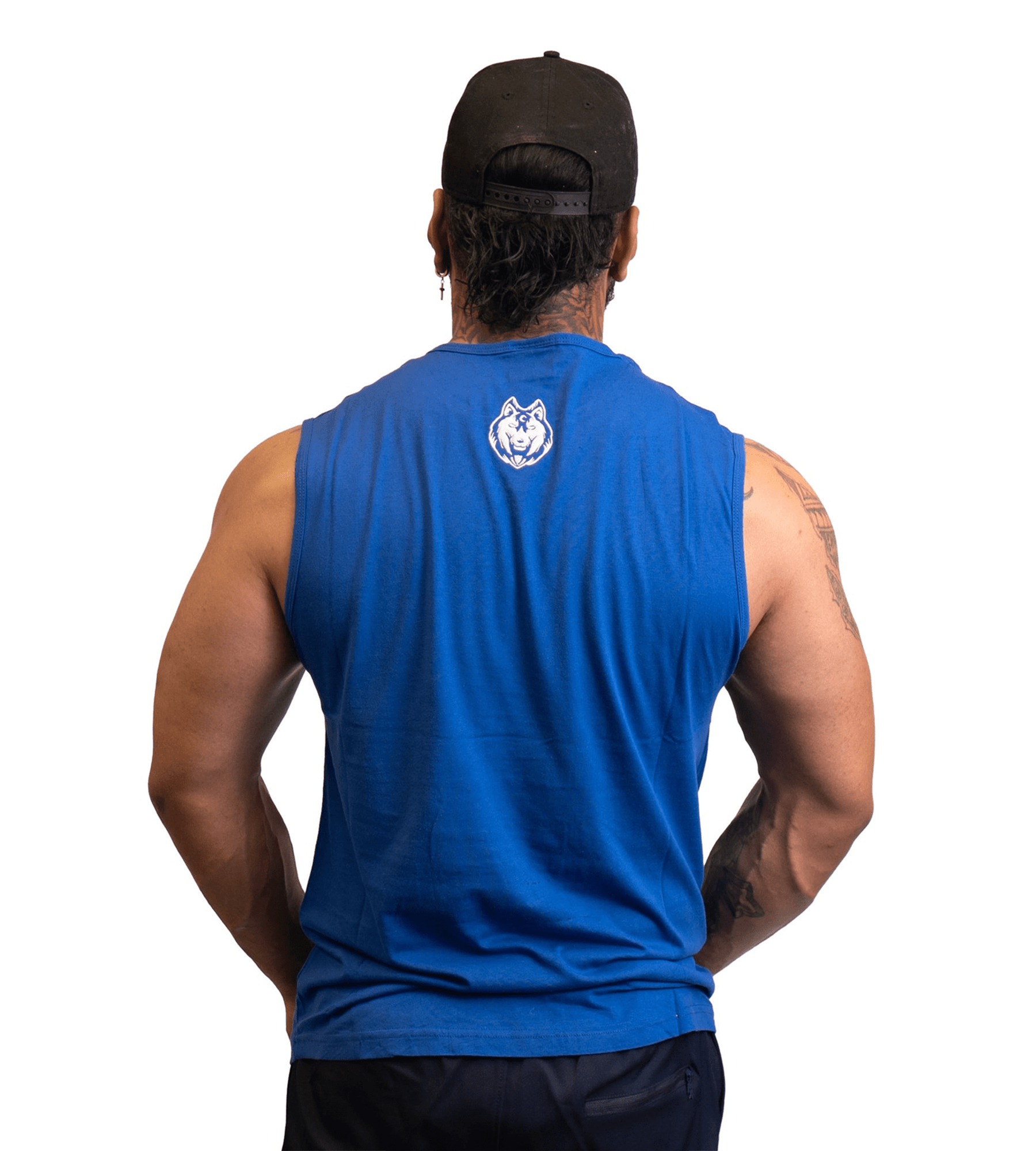 Fitnessfox Blue Muscle Tank