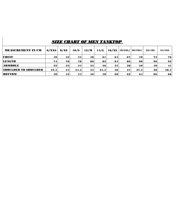 White-Indigo Gym Cotton Training Singlet