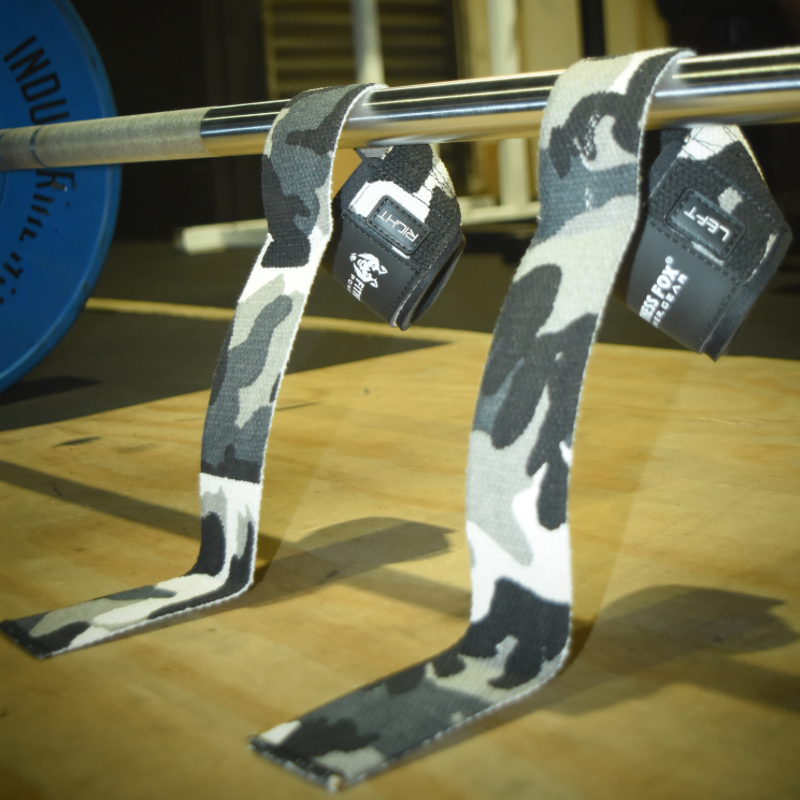 Fitnessfox Cotton Pro lifting Straps ( Camo) (64cm long )