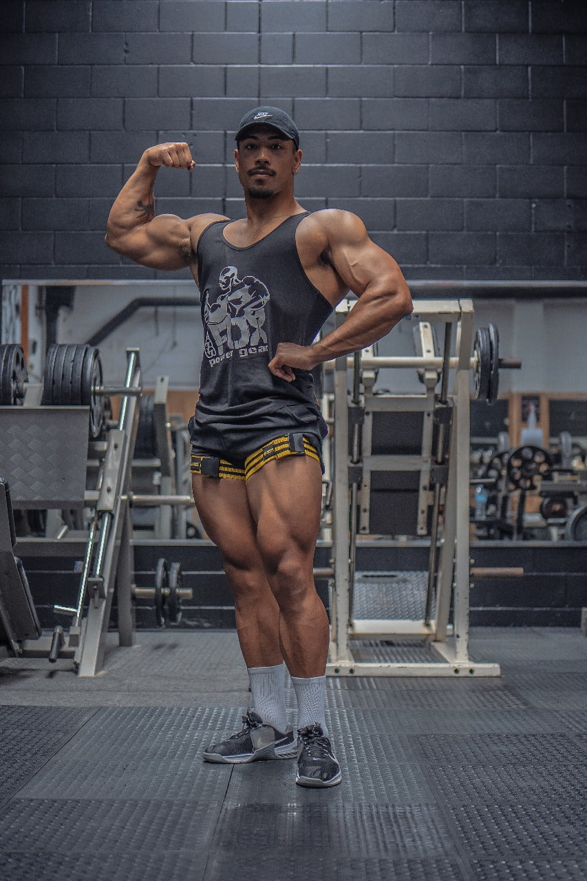 FITNESS FOX BFR Bands (Blood Flow Restriction) for thigh(Yellow)