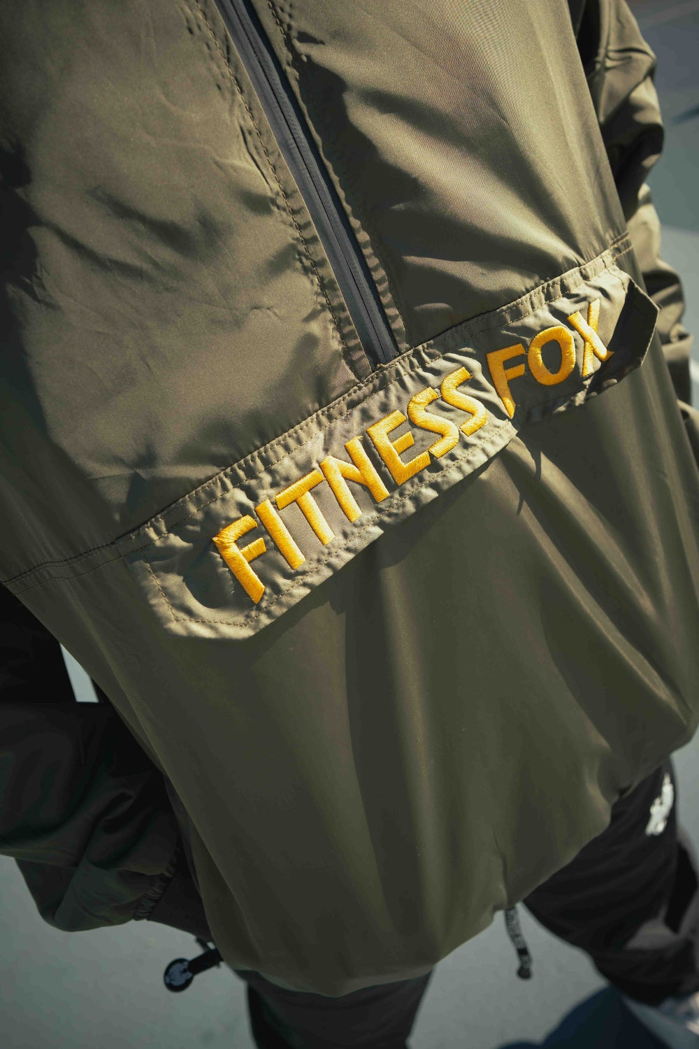 Fitness Fox Sauna Jacket-9th Edition ( OLIVE GREEN )