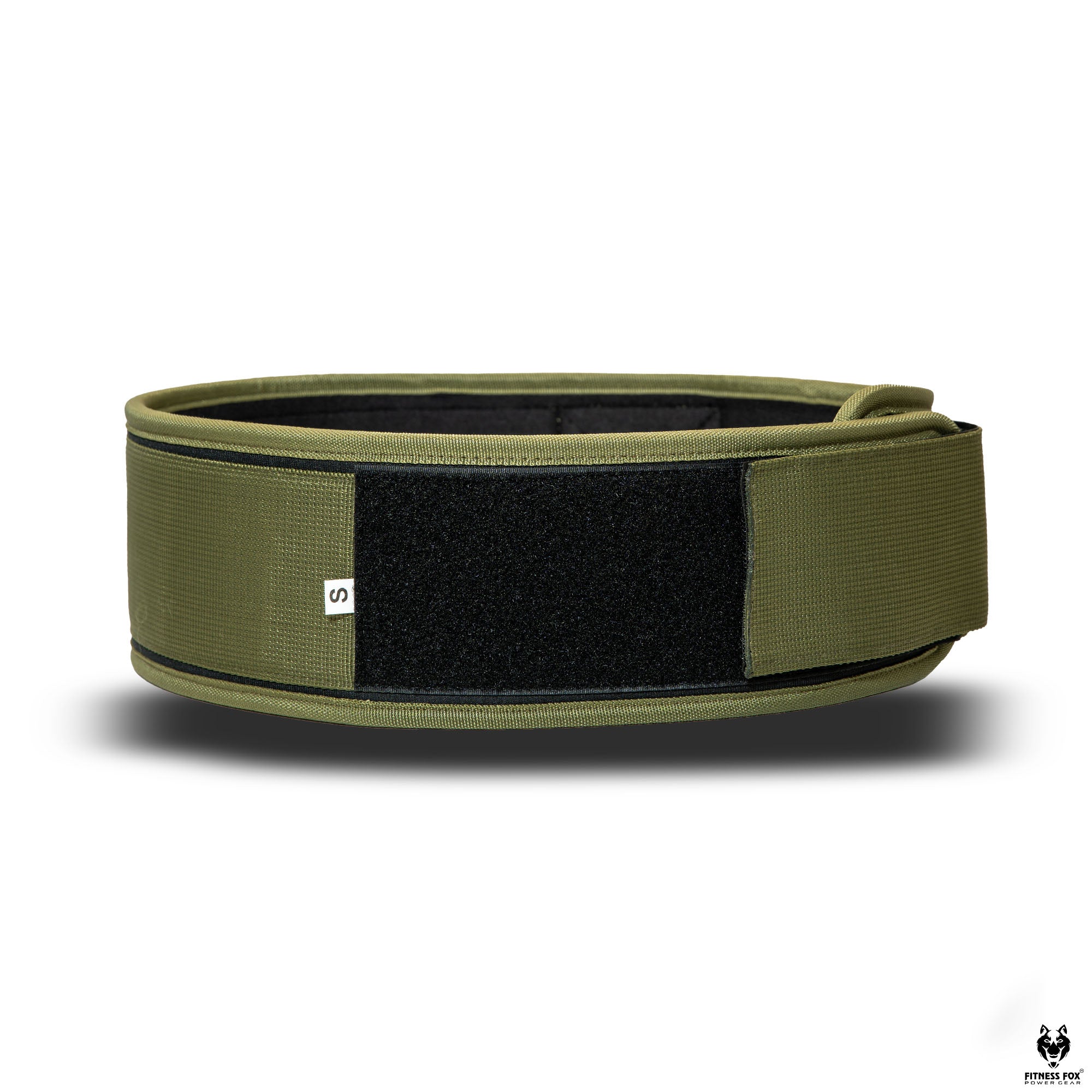 FITNESS FOX Quick Locking Weightlifting Nylon BELT for Crossfit & Bodybuilding & Powerlifting