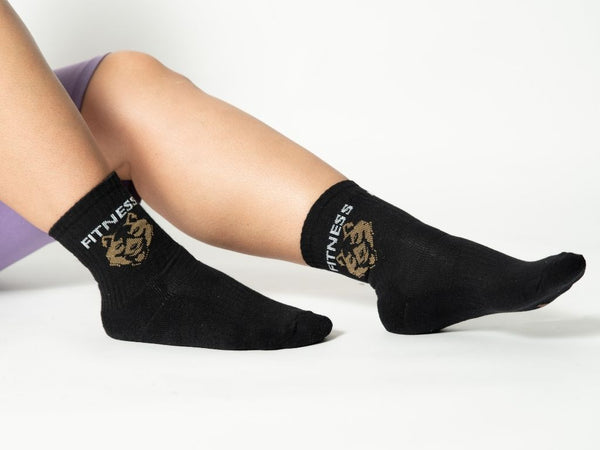 ANKLE Black Daily Socks