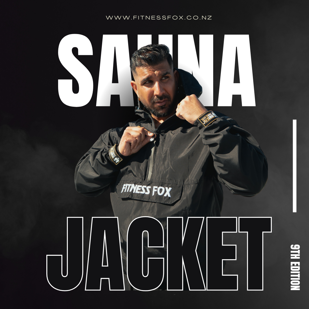 Fitness Fox Sauna Jacket-9th Edition ( Black)