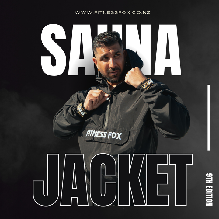 Fitness Fox Sauna Jacket-9th Edition ( Black)