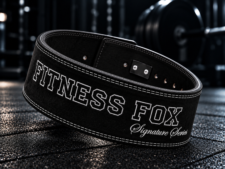 10MM Suede Lever Belt (Black & White) – Signature Series