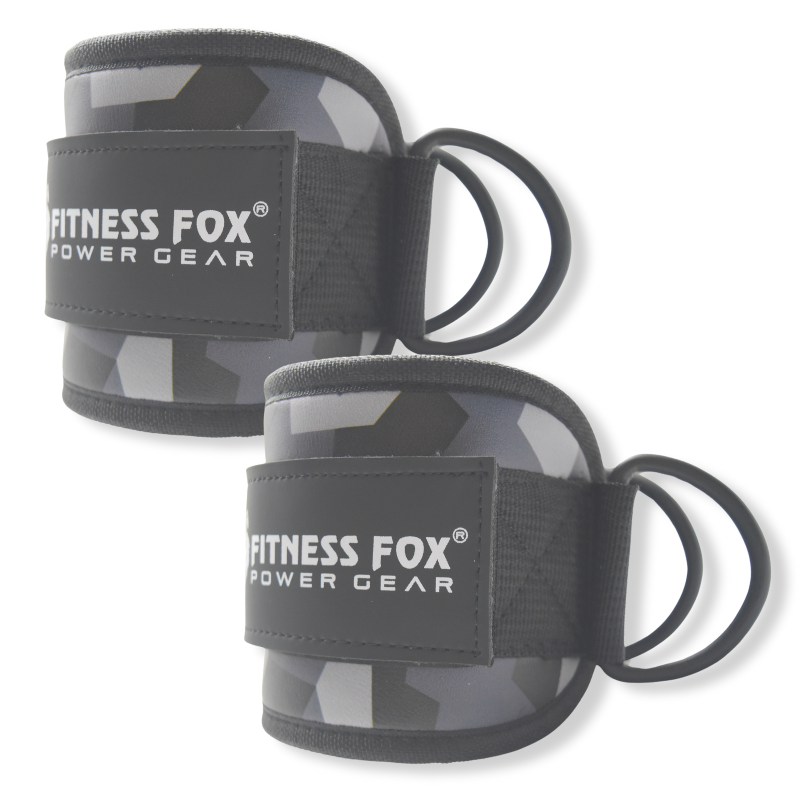 Fitnessfox Cable Ankle Strap For Cable Machine  (Camo) ( Sold as a pair )