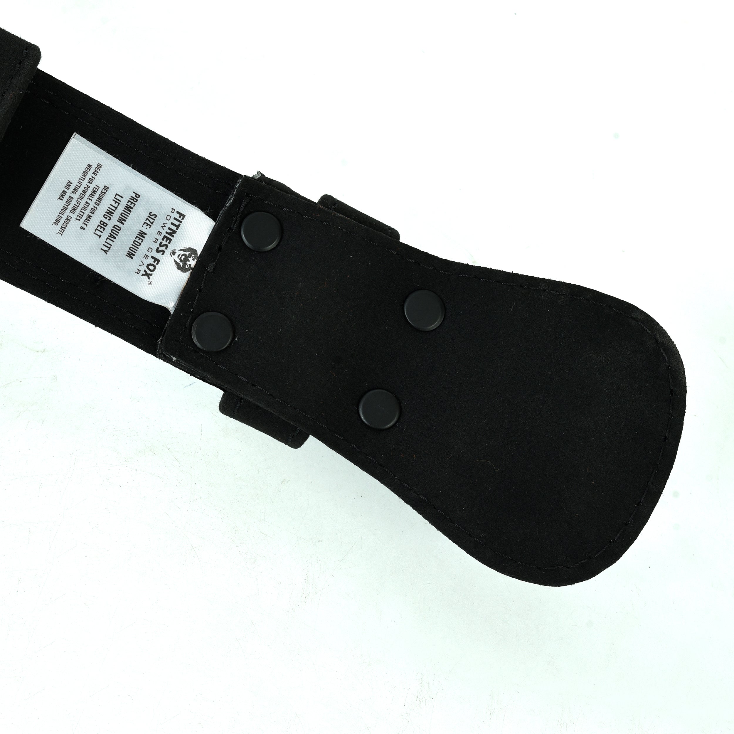 double-stitched edges and suede interior on the 4-inch maroon lifting belt