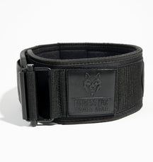 Buckle close-up — quick-lock mechanism and hook-and-loop strap for fast adjustments