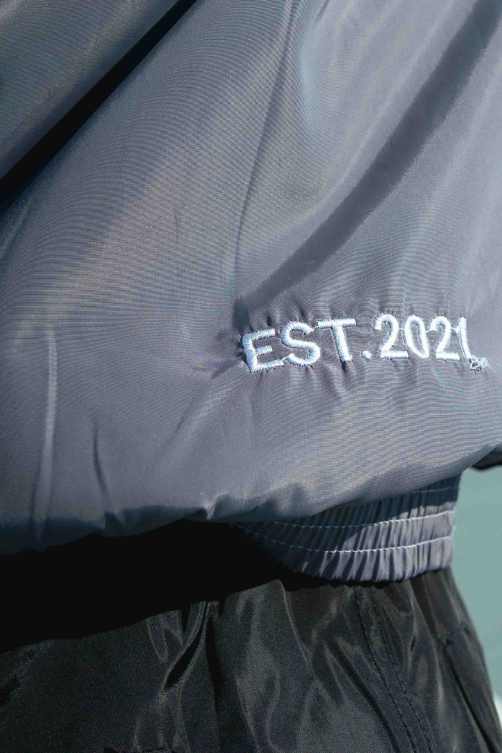 Fitness Fox Sauna Jacket-9th Edition ( STONE GREY)
