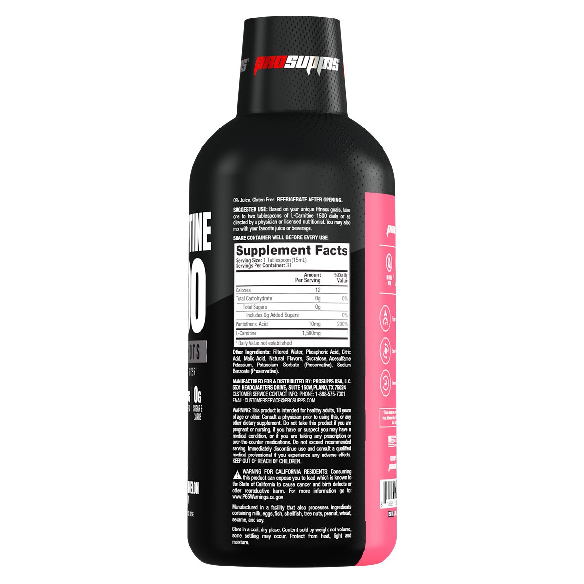 ProSupps Weight Loss- L- Carnitine 1500- Sour watermelon Candy