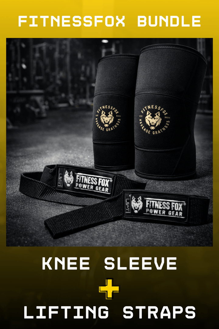 Lifting Straps + Knee Sleeves Combo