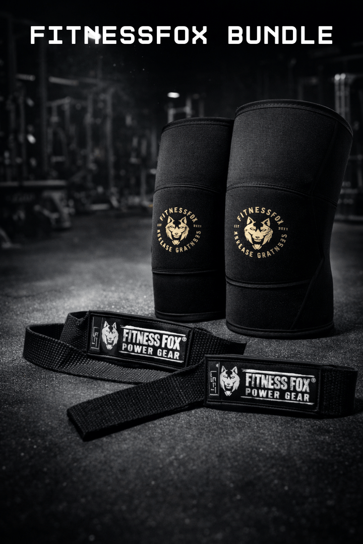 Lifting Straps + Knee Sleeves Combo