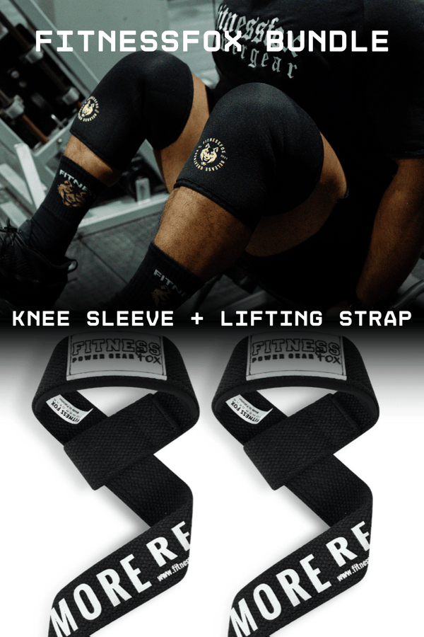 Lifting Straps + Knee Sleeves Combo