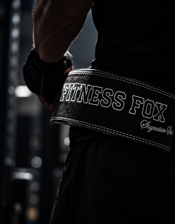 10MM Suede Lever Belt (Black & White) – Signature Series