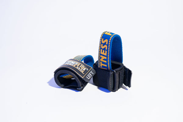 Power Wrist strap( Best for powerlifting/weightlifting/Crossfit) (blue)