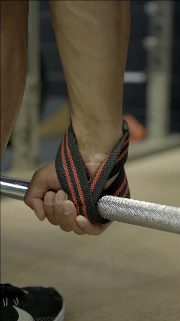 Fitness Fox 60cm figure 8 straps for strong grip and support during deadlifts