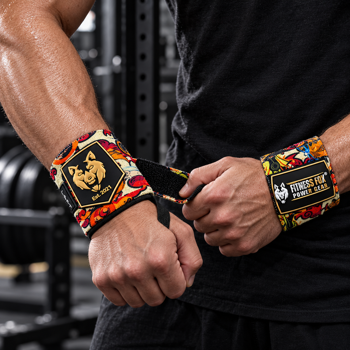 Naruto Inspiredwrist wraps.