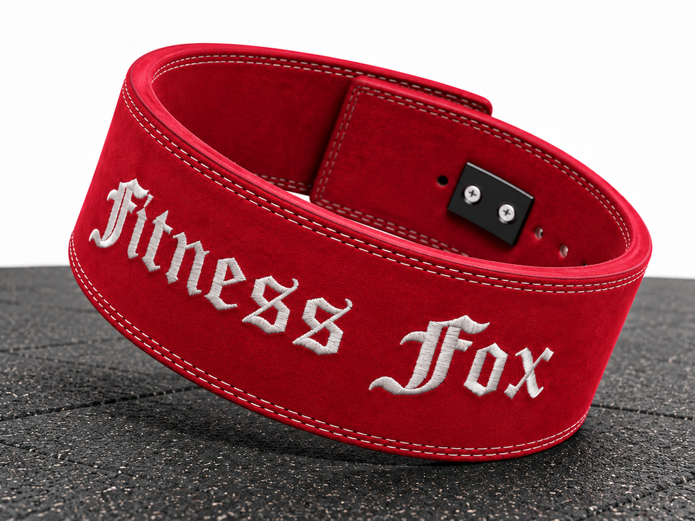 10MM Suede Lever Belt (Fiery Rose)