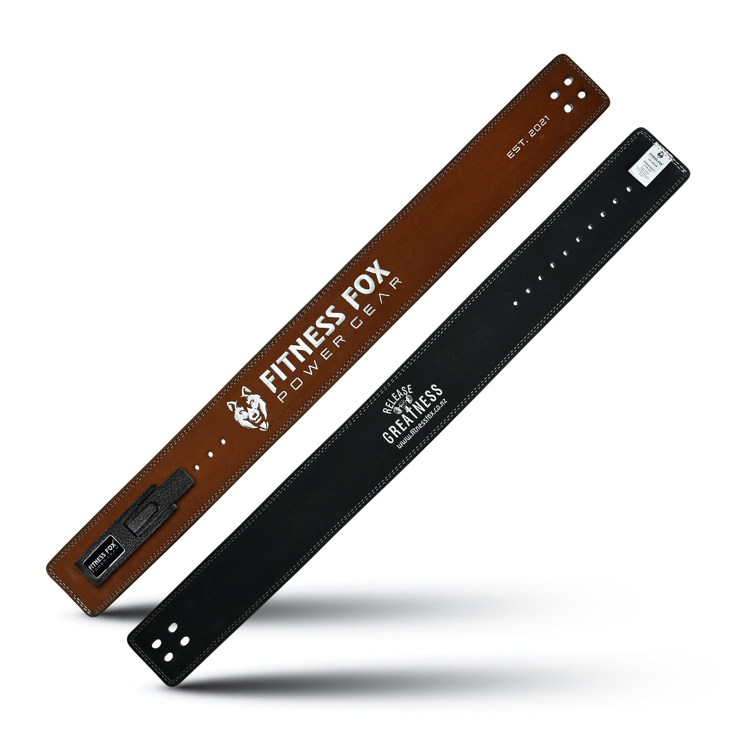 10 MM Suede Leather Lever belt For Deadlift/Powerlifting & Weightlifting ( Maroon)