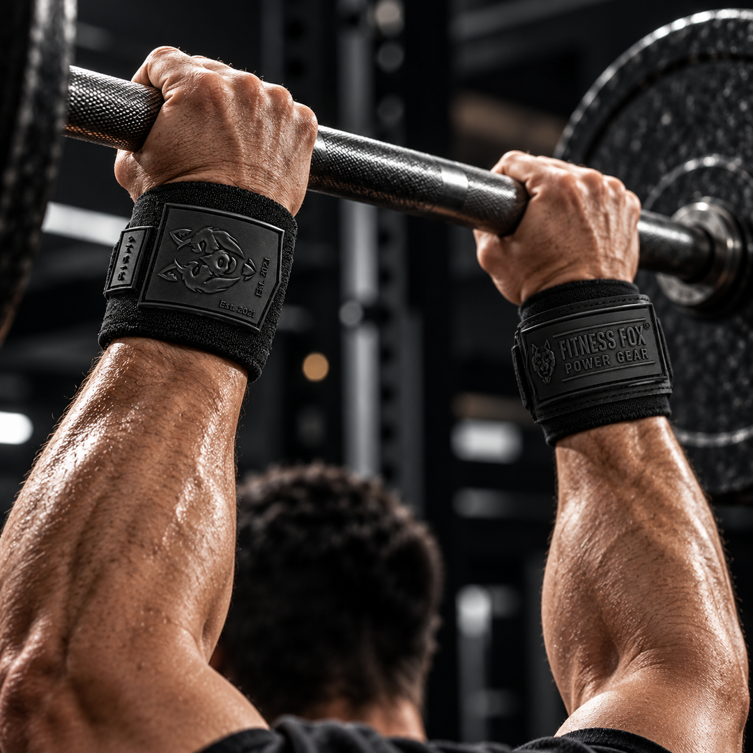 25" Wrist Wraps (Black with Black)