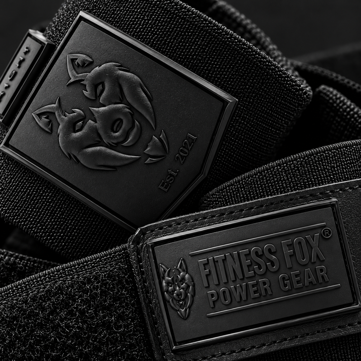 25" Wrist Wraps (Black with Black)