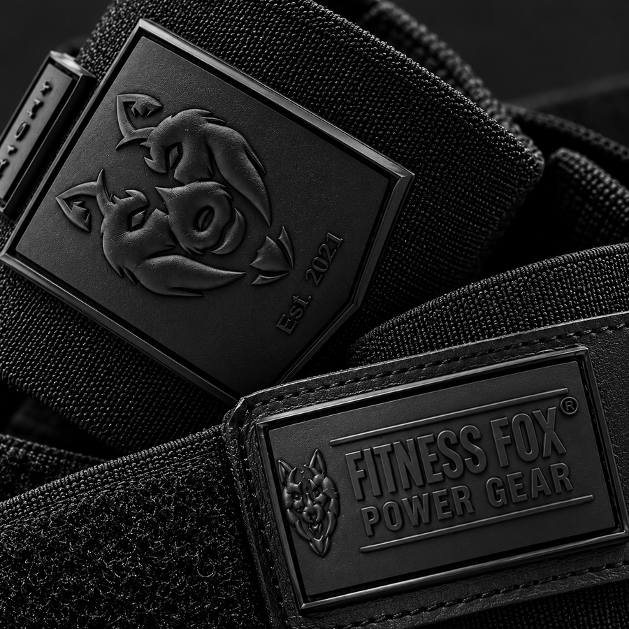 25" Wrist Wraps (Black with Black)