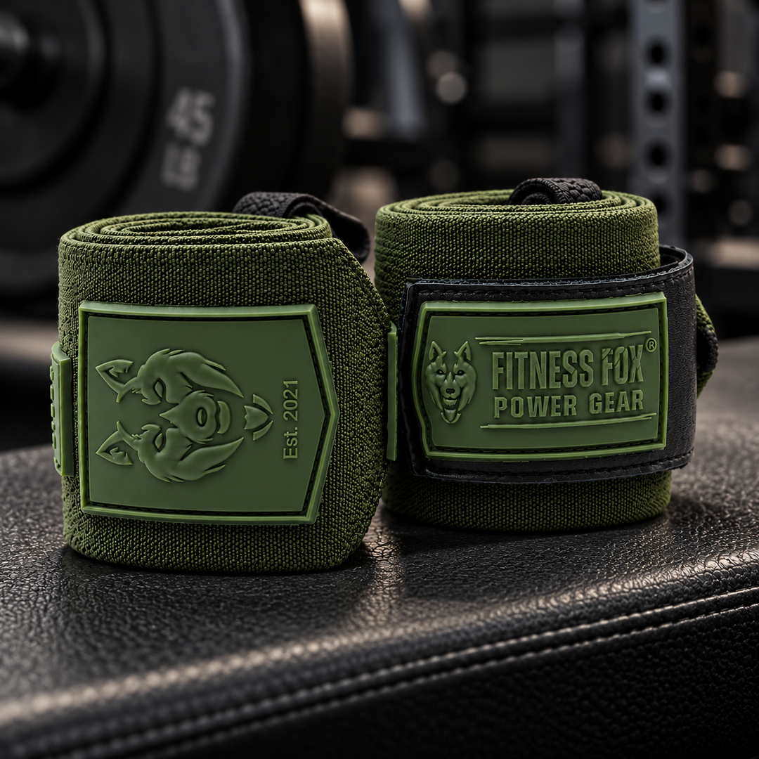 25" Wrist Wraps (Army Green)