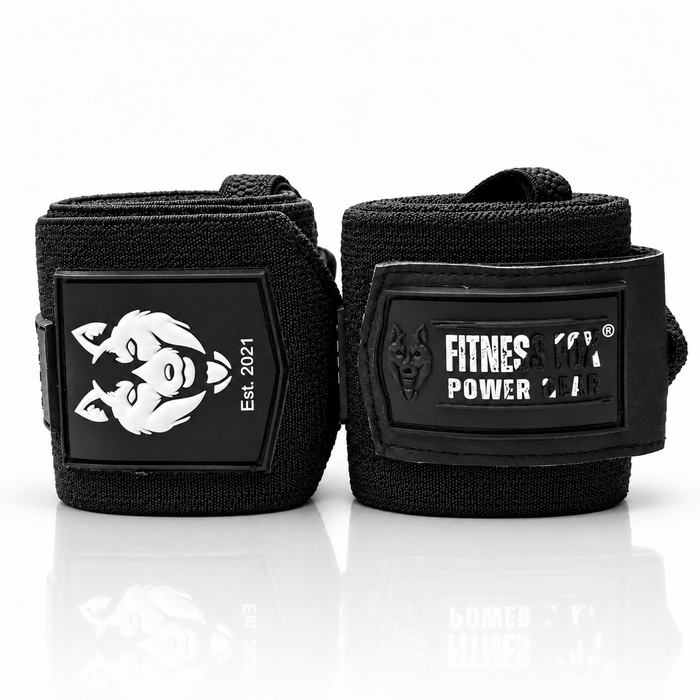 25" Wrist Wraps (Black & White)