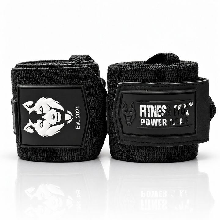 25" Wrist Wraps (Black & White)