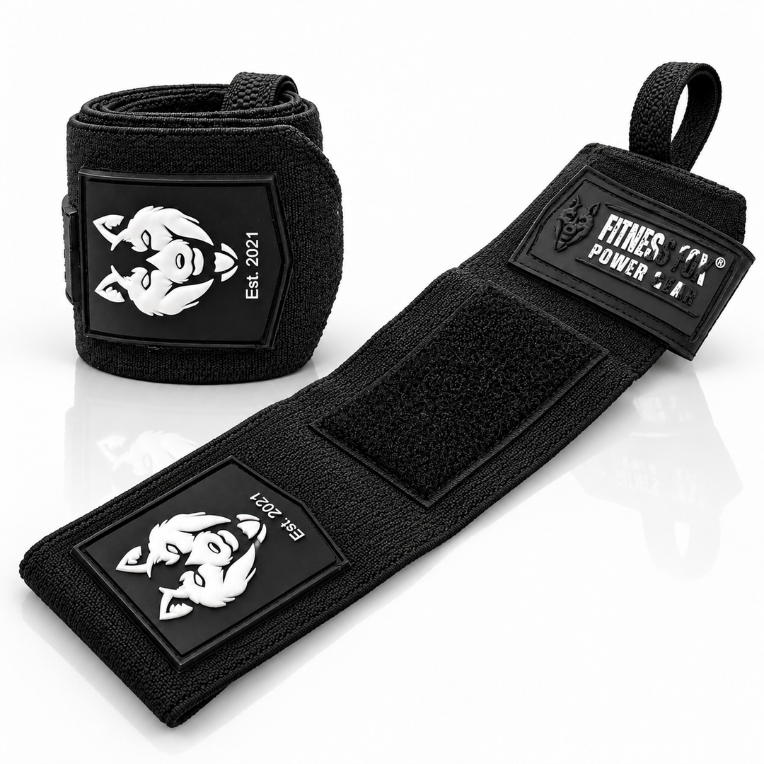 25" Wrist Wraps (Black & White)
