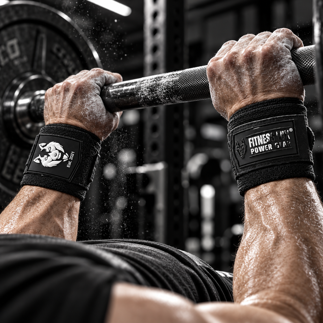 25" Wrist Wraps (Black & White)
