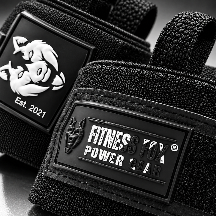25" Wrist Wraps (Black & White)