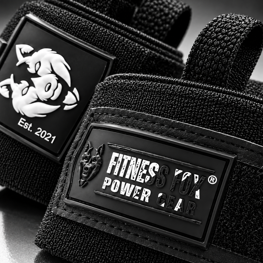 25" Wrist Wraps (Black & White)