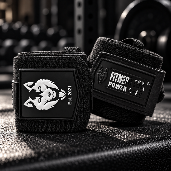 25" Wrist Wraps (Black & White)