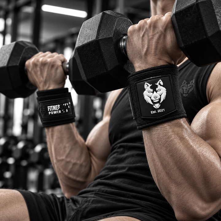 25" Wrist Wraps (Black & White)