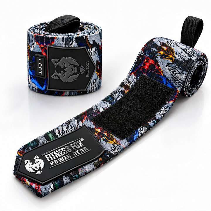18" Street Fighter Inspired Wrist Wraps