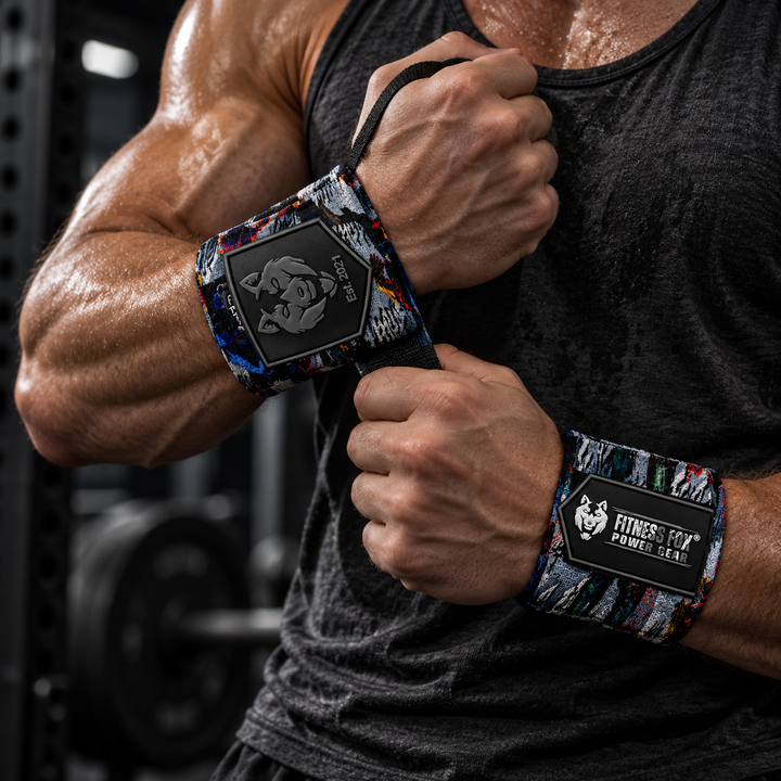 18" Street Fighter Inspired Wrist Wraps