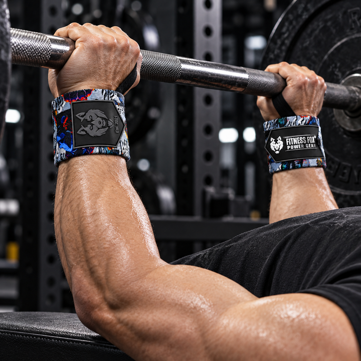 18" Street Fighter Inspired Wrist Wraps