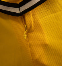 Mesh Basketball Muscle Tank top -Yellow