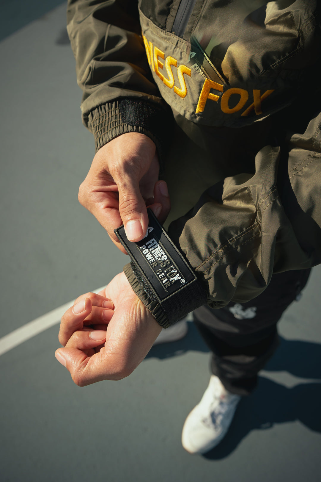 Fitness Fox Sauna Jacket-9th Edition ( OLIVE GREEN )