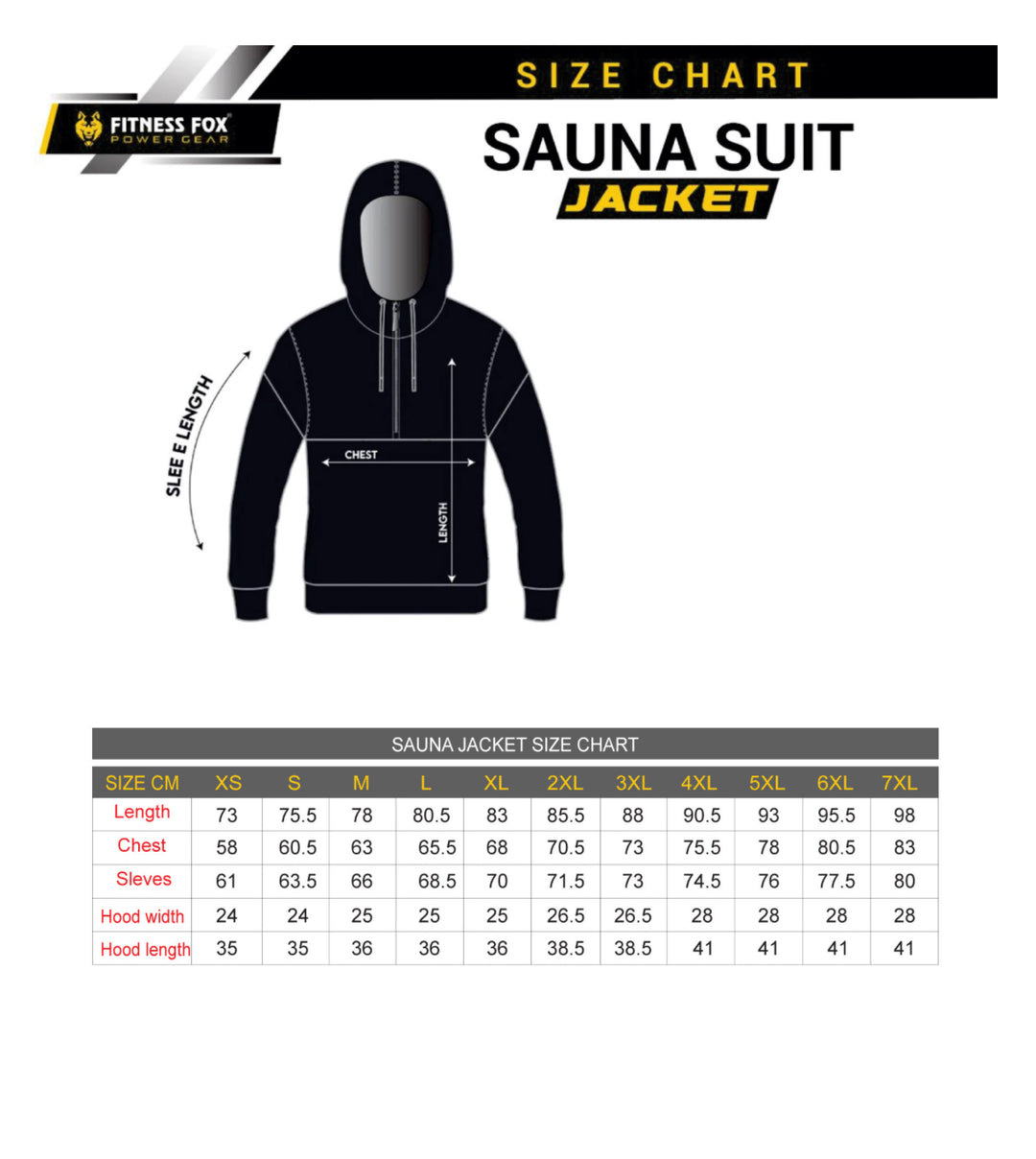 Detail shot of the zipper pocket on the hooded sauna jacket, demonstrating secure storage for essentials without compromising heat retention or range of motion. 