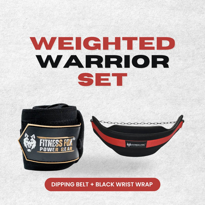 Dipping Belt+ Black Wrist Wrap