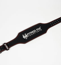 Belt thickness and rigid support core on Fitness Fox 6-inch belt