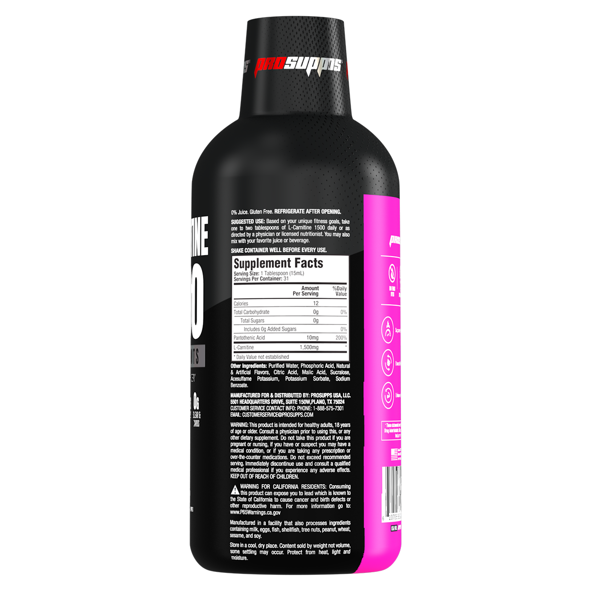 ProSupps Weight Loss- L- Carnitine 1500- Berry