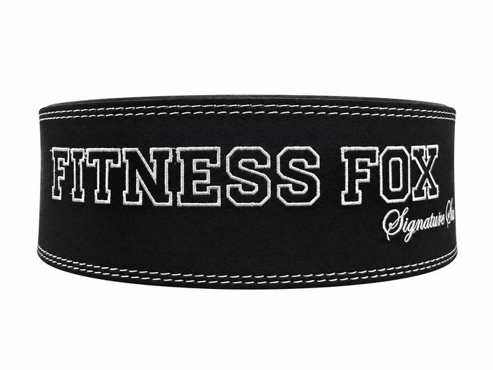 10MM Suede Lever Belt (Black & White) – Signature Series