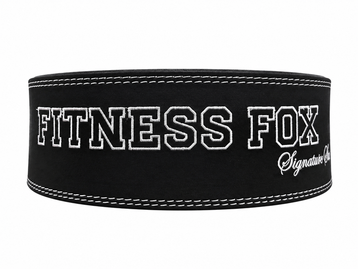 10MM Suede Lever Belt (Black & White) – Signature Series